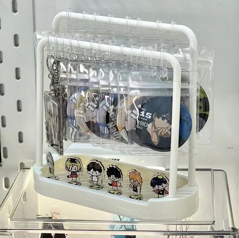 高颜値食谷好物収納棚ins風ミニバースタンド展示棚デスクトップシンプルジュエリー置物|undefined