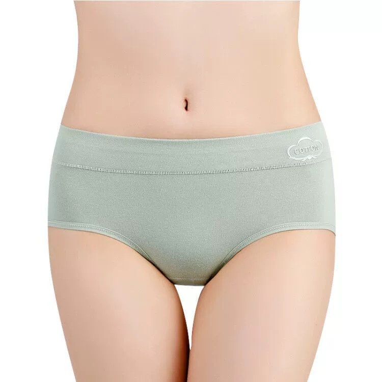 Cotton underwear, mid rise, plus size