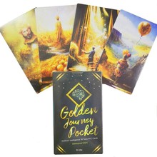 �¿�12*7��ɫ��;���_�� Golden Journey Tarot �������l