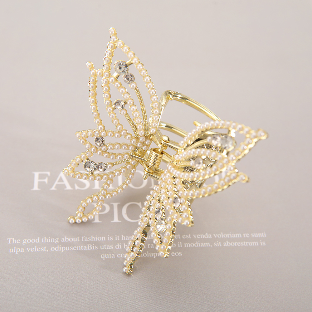 ZJ10 나비 진주 + 다이아몬드