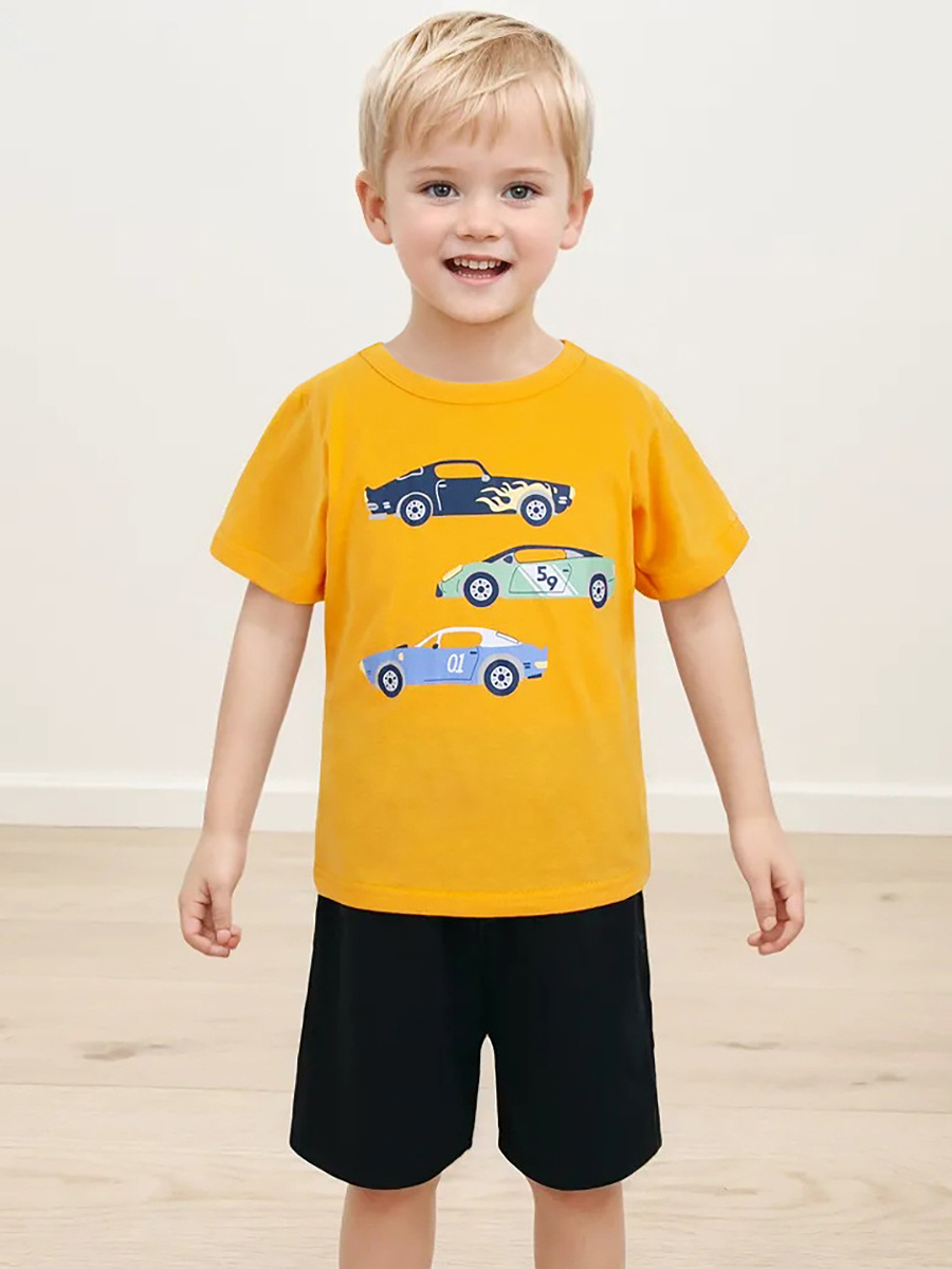 Little Maven verano camisetas de manga corta de algodón europeo y americano de dibujos animados camisetas de niños nuevas camisetas de niñas al por mayor