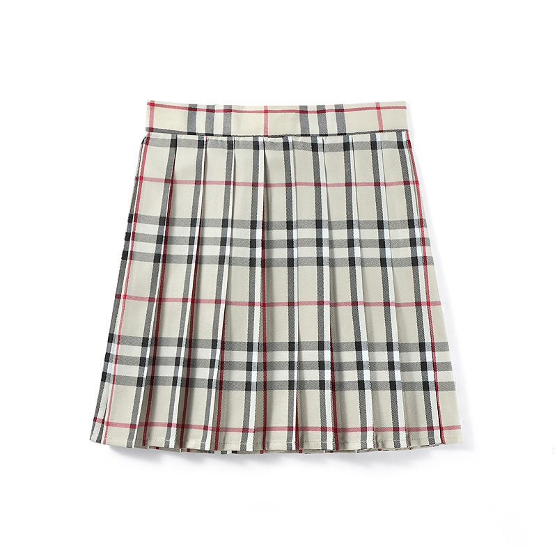 48CM现货内衬安全裤制服格子学院日系百褶班服校服学生短半身女裙|undefined