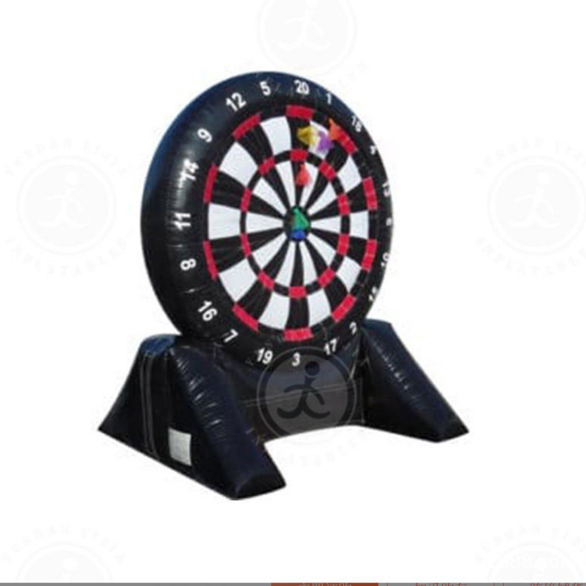 充气飞镖盘足球趣味运动会九宫格球门射标靶游戏道具百发百中户外