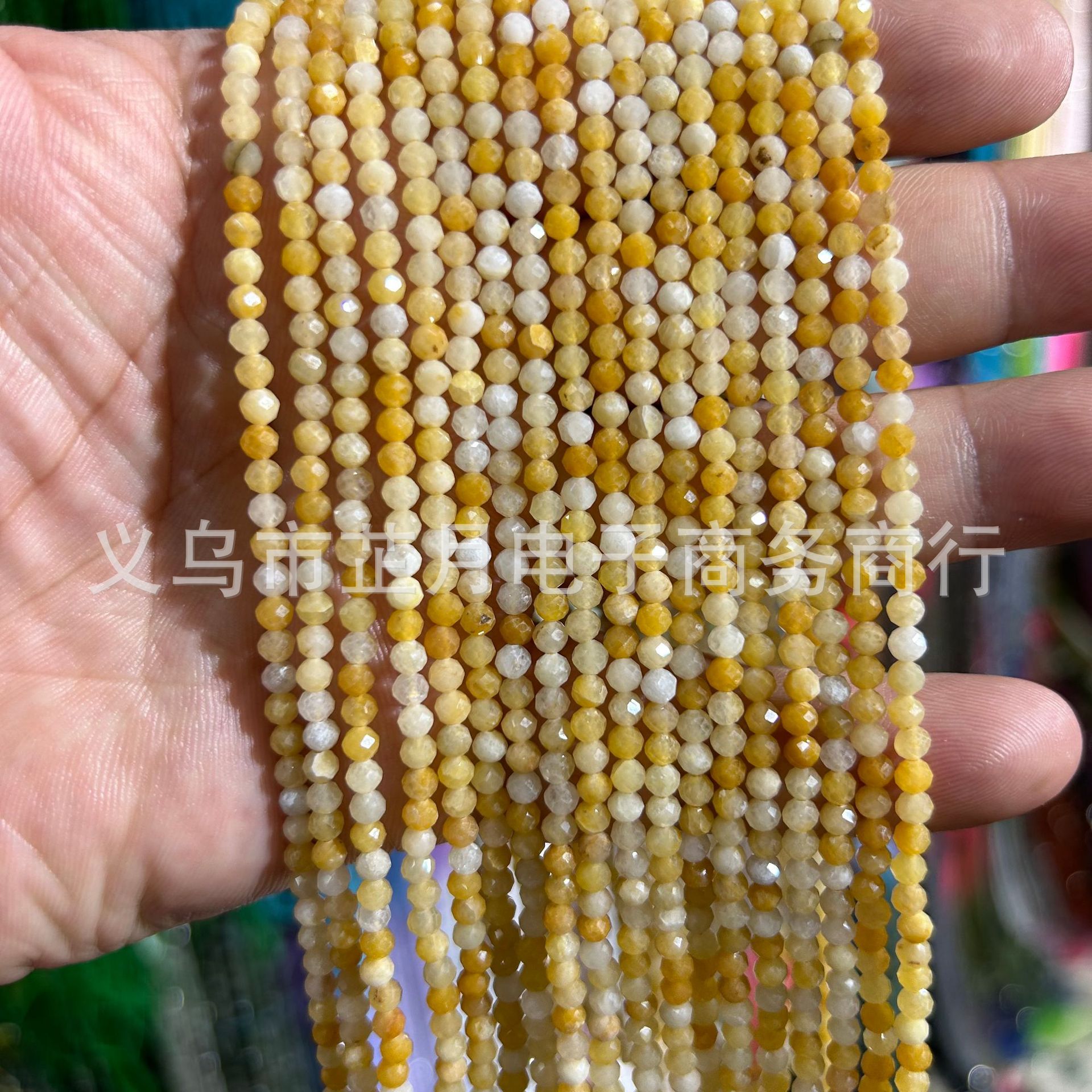 Pequeñas cuentas 2mm3mm4mm facetas todo tipo de ágata Cristal de piedra natural granos sueltos DIY joyería pulsera collar