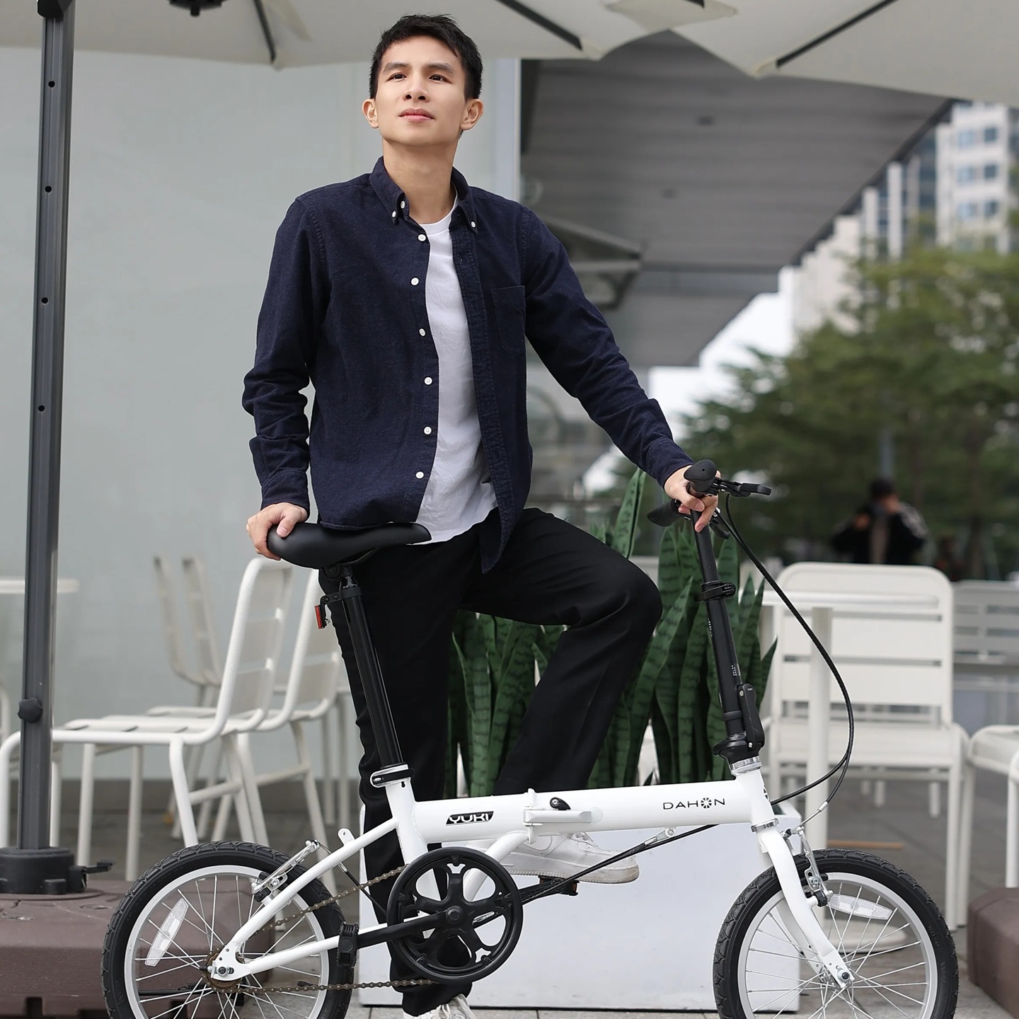 16英寸迷你城市通勤折叠自行车成人男女式小轮单速KT610