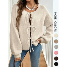 S 95017 Ladies Loose Cardigan Ůʿ���ɿ���ë�¿羳����ͨ