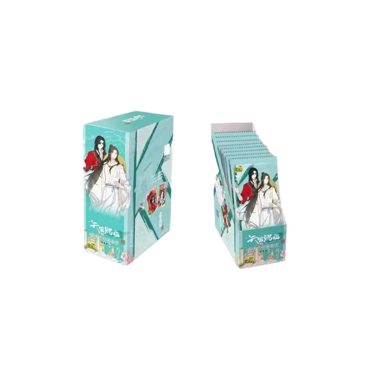 Card game [Tian Guan Ci Fu First Release Peach Blossom Hidden Temple Collectible Card 10 Yuan per card 18 packs per box First Edition]