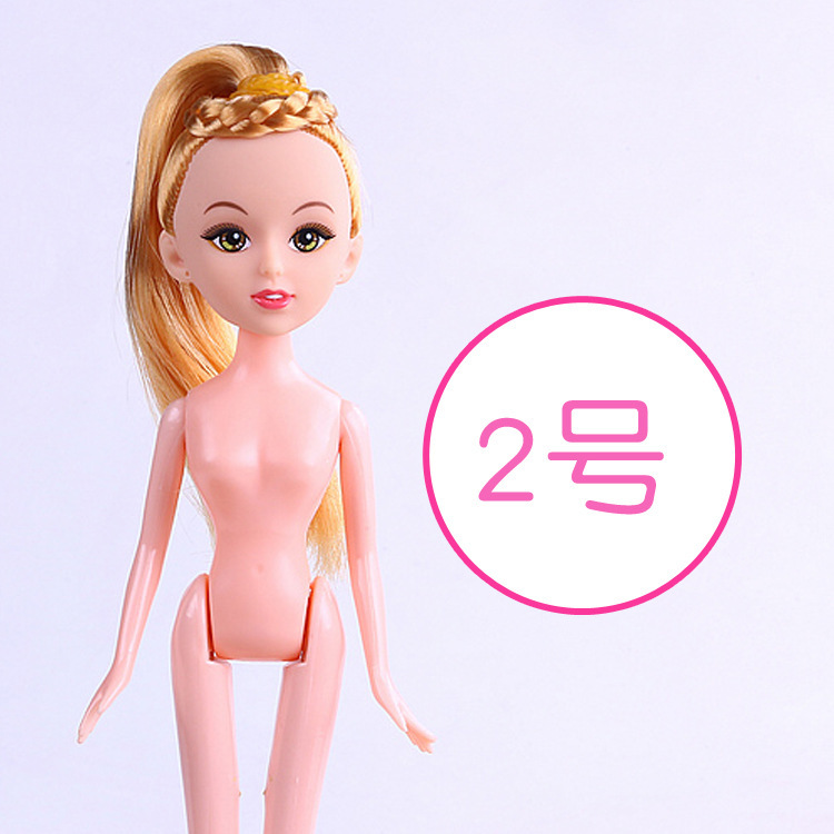 Dress up Doll Lillian Barbie Wedding Princess 23cm Cake Mold Baking Model Naked Doll Body Wholesale