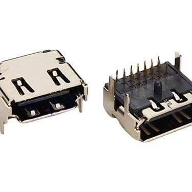 HDMI гнездо 19Pin женский разъем HDMI-DIP-TYPE-A-19P трехрядный контакт HDMI гнездо