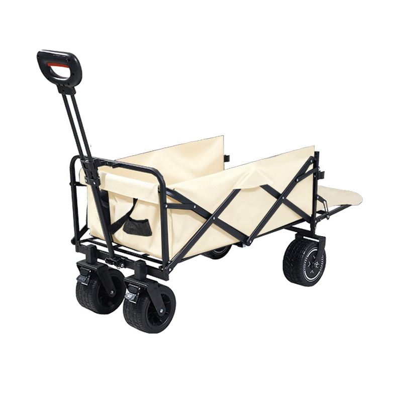 Camper eléctrico camping al aire libre carro plegable camping auxiliar remolque de picnic reclinable auxiliar eléctrico