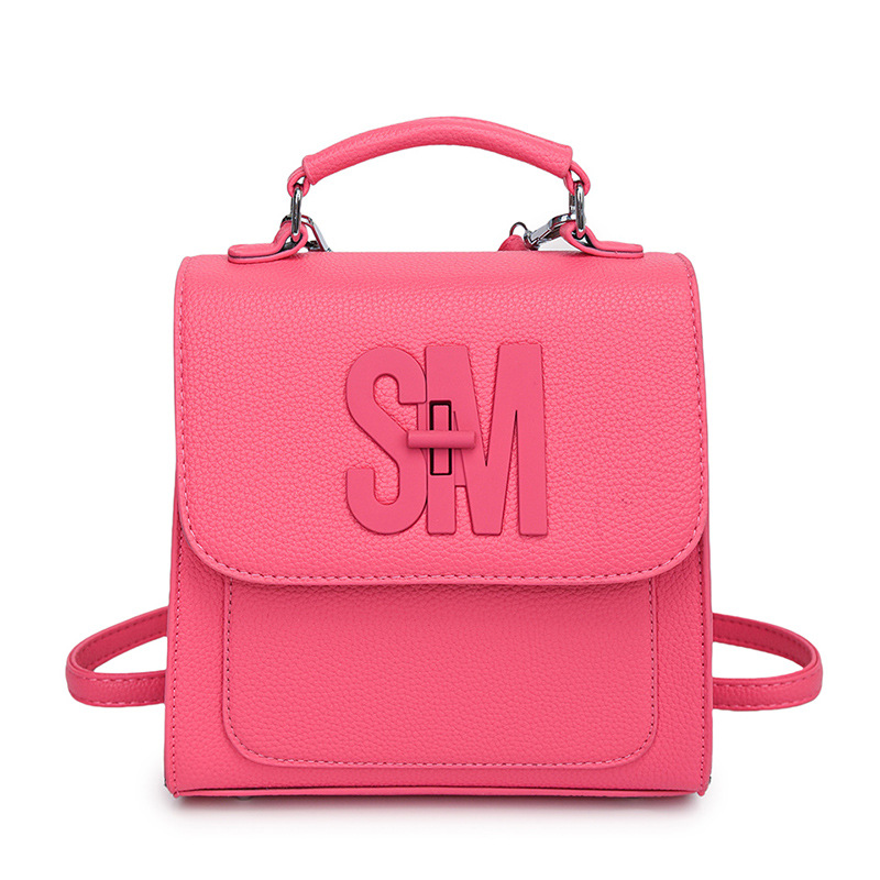 Small Square Bag Casual Shoulder Bag Multifunctional Backpack_voghion.com