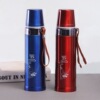 Bullet, double-layer glass stainless steel, sports bottle with glass, wholesale, Birthday gift