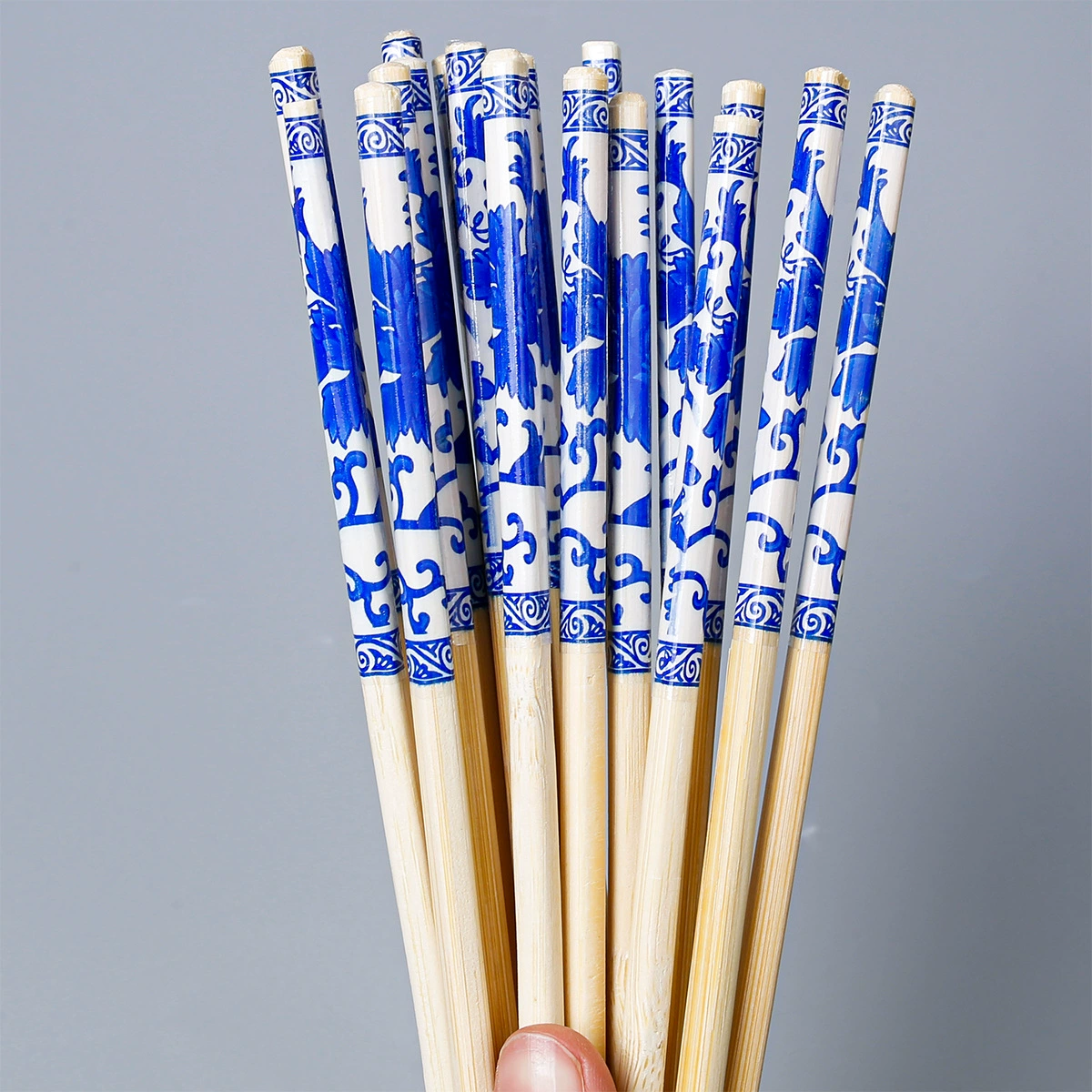 Одноразовые палочки для еды в больших количествах 24 см толстые и длинные круглые палочки для еды