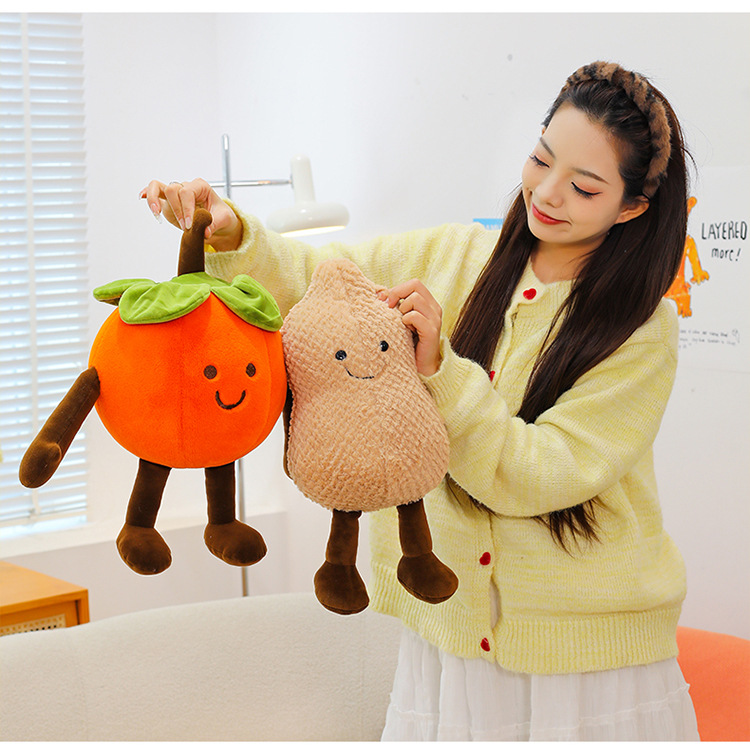 Wedding Dolls, Pillows, Yuanbao Persimmons, Peanut Cushions, Sofa Decorations, Wedding Throw Dolls Wholesale