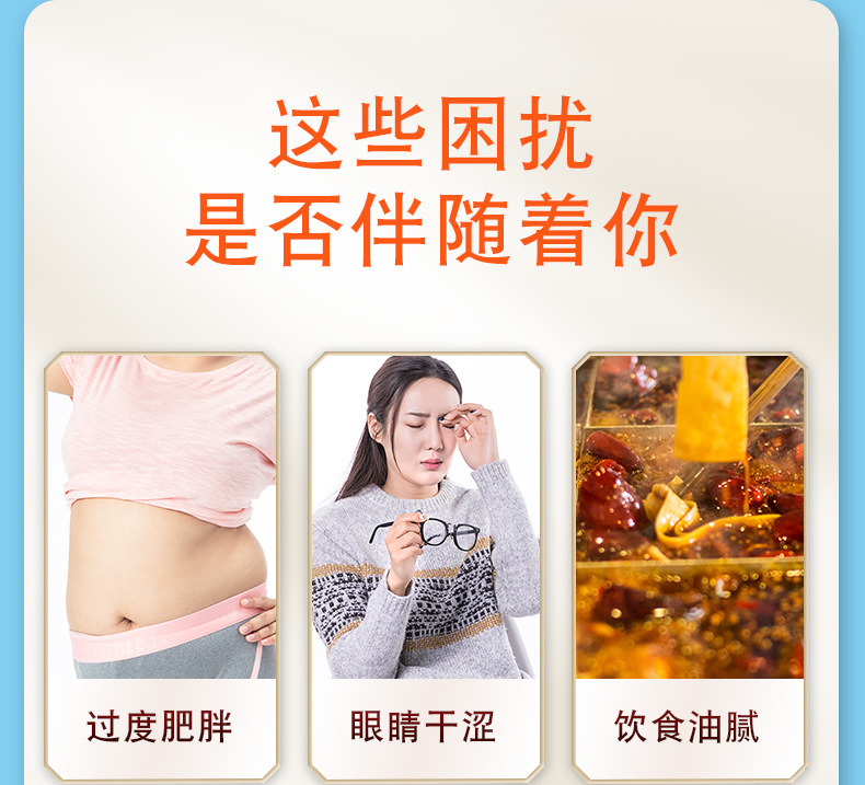 Chrysanthemum Cassia Seed Tea Ju Hua Jue Ming Zi Tea 200g 20 Pyramid Tea Bags Herbal Blend overview
