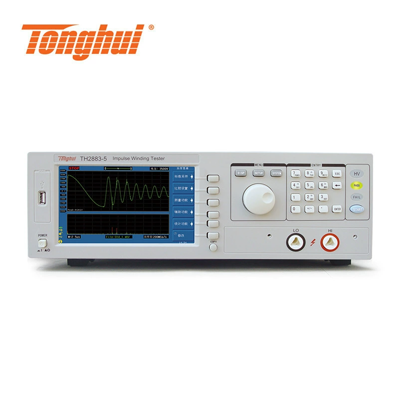 Tonghui TH2883-5 одноканальный тестер импульсных катушек TH2883-1 TH2883-10 тестирование компонентов