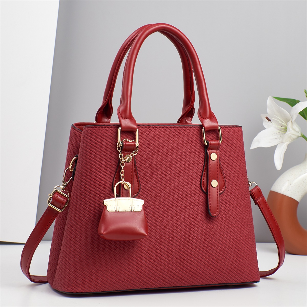 Verano todo-fósforo moda de un solo hombro nuevo bolso de mensajero para mujer 2025 bolso de madre bolso de fábrica atmosférico bolso de mujer