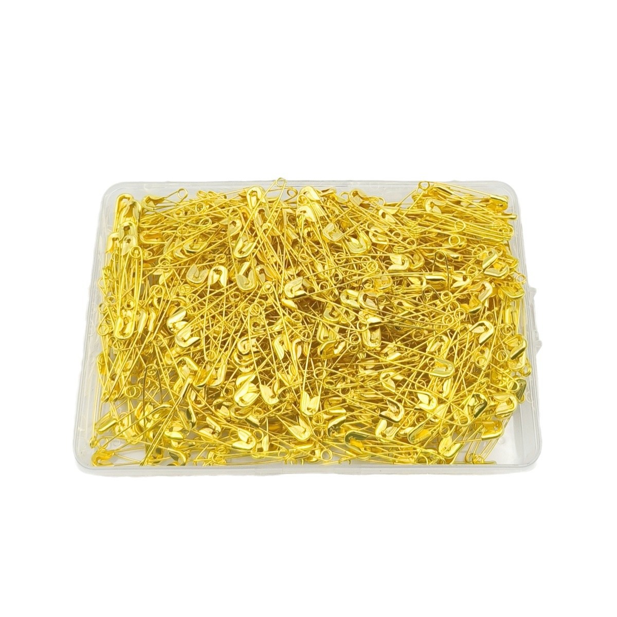 Fuente transfronteriza caja de seguridad oro pin pin colgante pin DIY accesorios de decoración pin pequeño 0 28mm