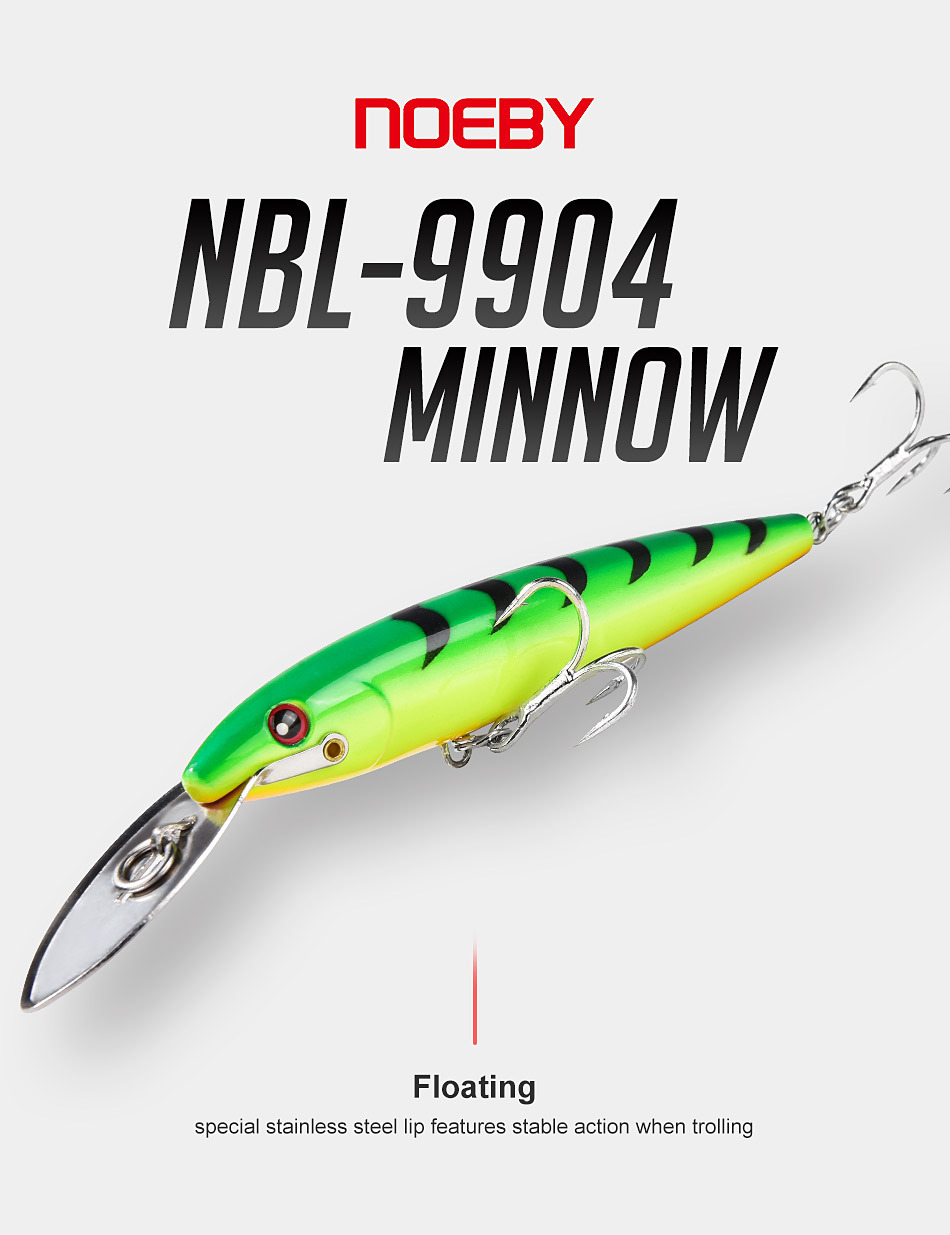 9 Colors Floating Jerkbaits Lures Hard Plastic Minnow Baits Fresh Water Bass Swimbait Tackle Gear