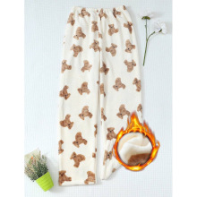 R 59170 Flannel home pajamas �����޼Ҿ�˯�¿羳����ͨ��