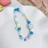44 checkered square blue hearts