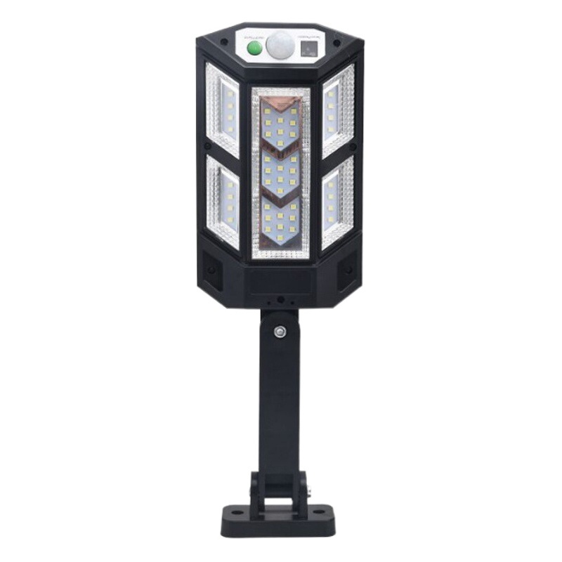 Lámpara solar al aire libre patio lámpara de pared hogar control remoto infrarrojos Cuerpo humano sensor lámpara al aire libre control de luz LED lámpara de calle