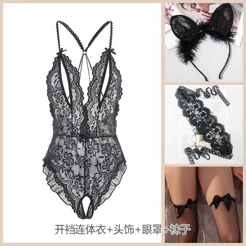 블랙 + 아이 마스크 2#+양말 SW02 블랙 + 헤어밴드 (5028 블랙)