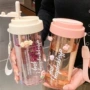 女生夏天耐高温泡茶吸管杯