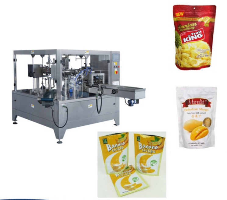 薯片打包机装袋机封口机填充机包装机多头秤工厂直销