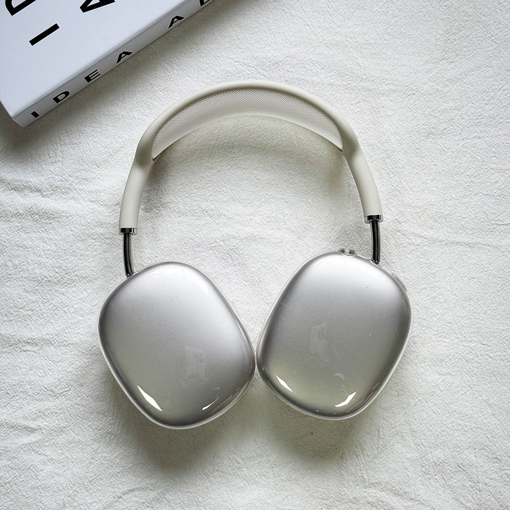 Para AirPodsMax2, cubierta de auriculares TPU transparente a prueba de caídas, cubierta de auriculares de aluminio, todo incluido. image 6