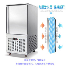 厂家速食冷冻柜商用零下40度急冻柜冷冻柜包子饺子超低温速冻柜