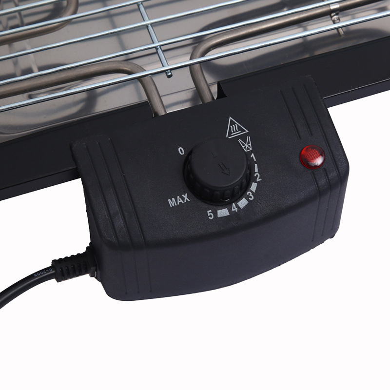 Nuevo hogar de estilo coreano sin humo pan para hornear eléctrico multifuncional Parrilla de barbacoa de acero inoxidable portátil familia brochetas de carne máquina de barbacoa