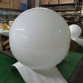 定制透明亚克力圆球彩色球有机玻璃水晶彩色球圆球空心球太空舱
