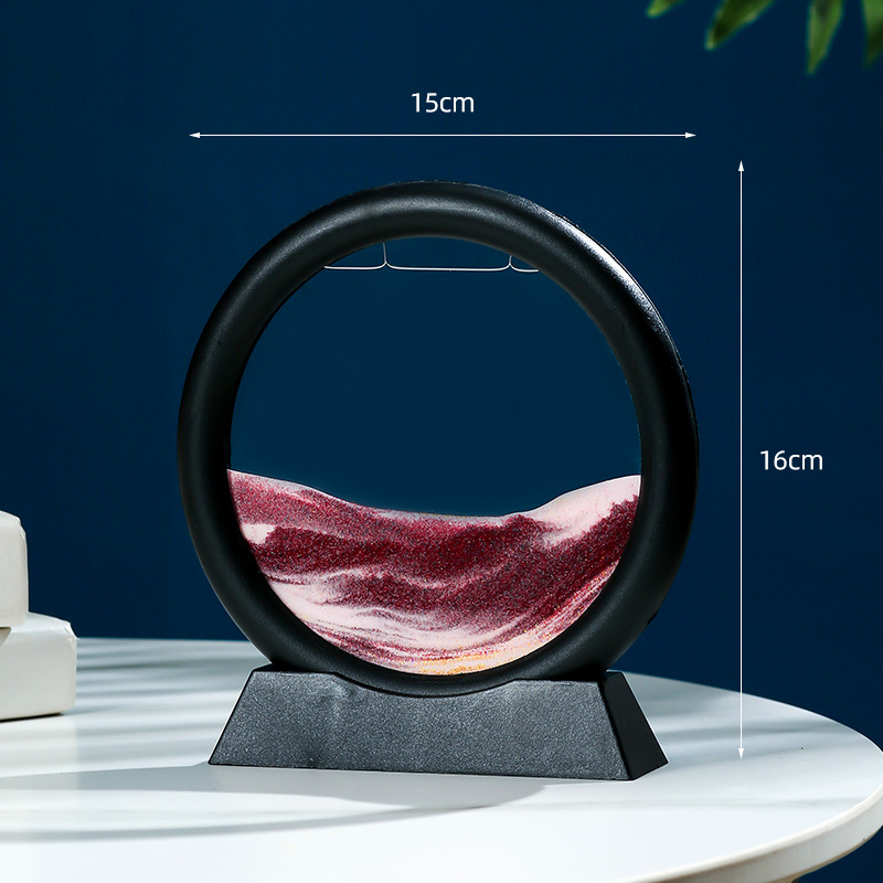 블랙 프레임 5 인치 다크 브라운