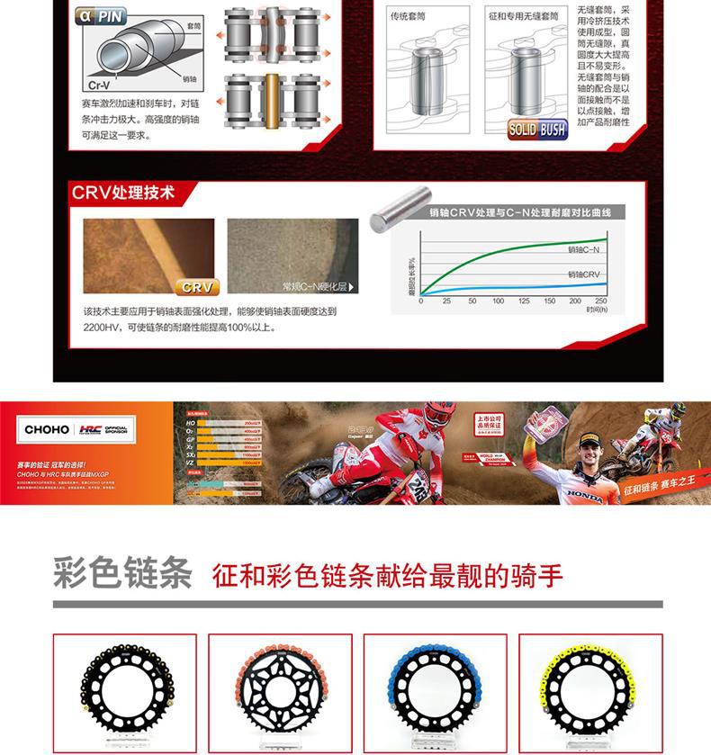 Suitable for Chunfeng 675Sr-R/675Nk Large and Small Chainring Chain Sprocket Set Chain Three-Piece Set Zhenghe Oil Seal Chain