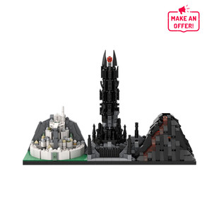 Zitianyoubuild Moc: C4730 Mountain House and Tower Model 1039 Parts