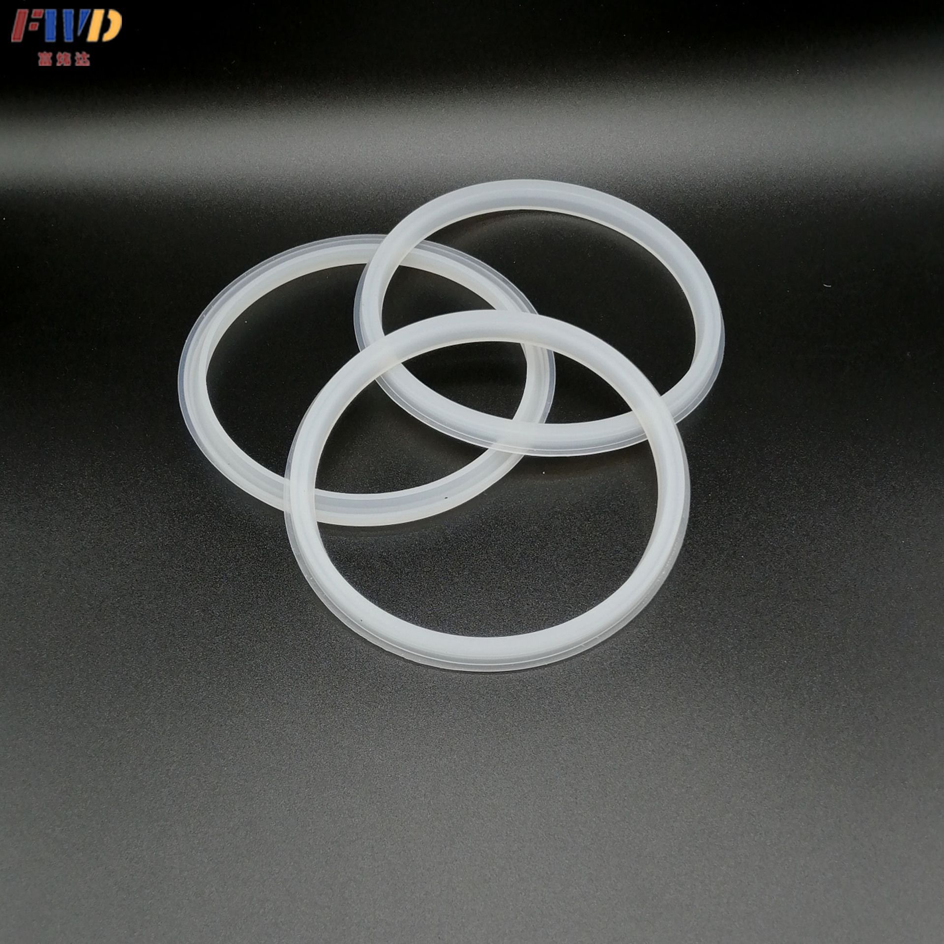 工厂供应机械机器电器用硅胶圈高弹性力密封垫防水防油防震橡胶圈