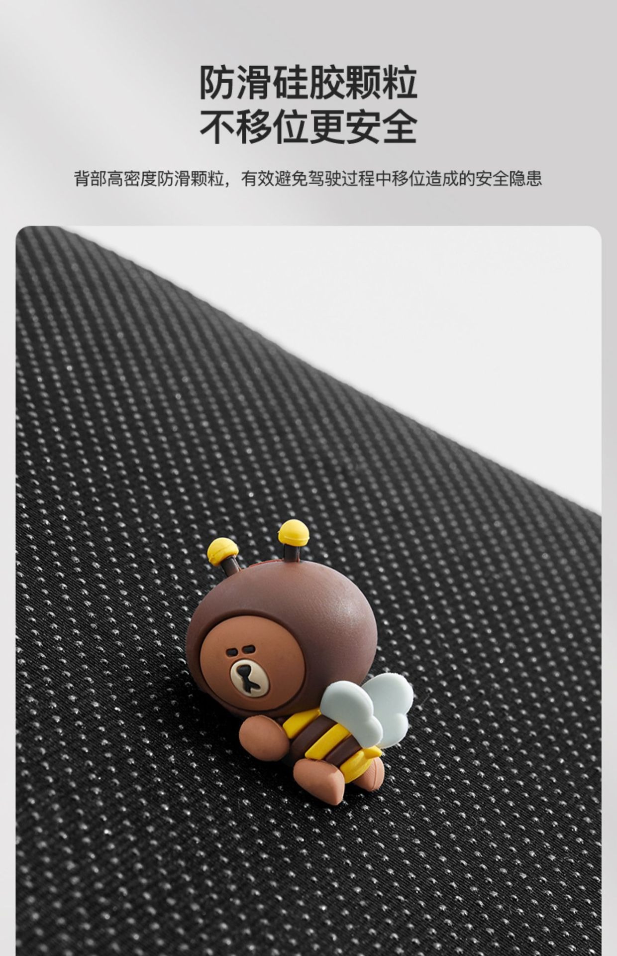 Brown Car Booster Seat Cushion, Suitable for All Seasons, for Short Women, Driver's Seat, In-Car Driving Learning Cushion