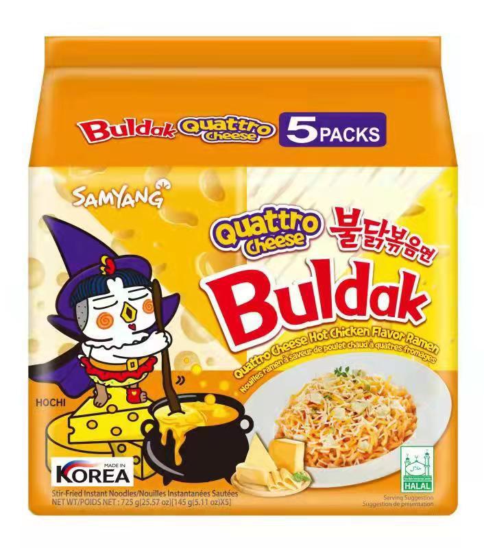 Samyang Nouilles piquantes carbonara Buldak 奶油 火鸡面