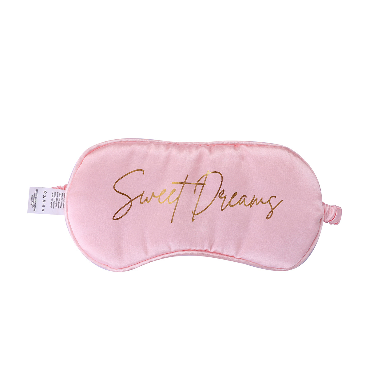 High-end Pink Eye Mask For Sleep, Simple Solid Colour Night Mask_voghion.com