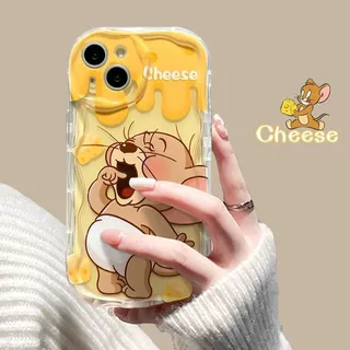 奶酪杰瑞适用于苹果16PROMAX手机壳iPhone15卡通14可爱13软壳12/x