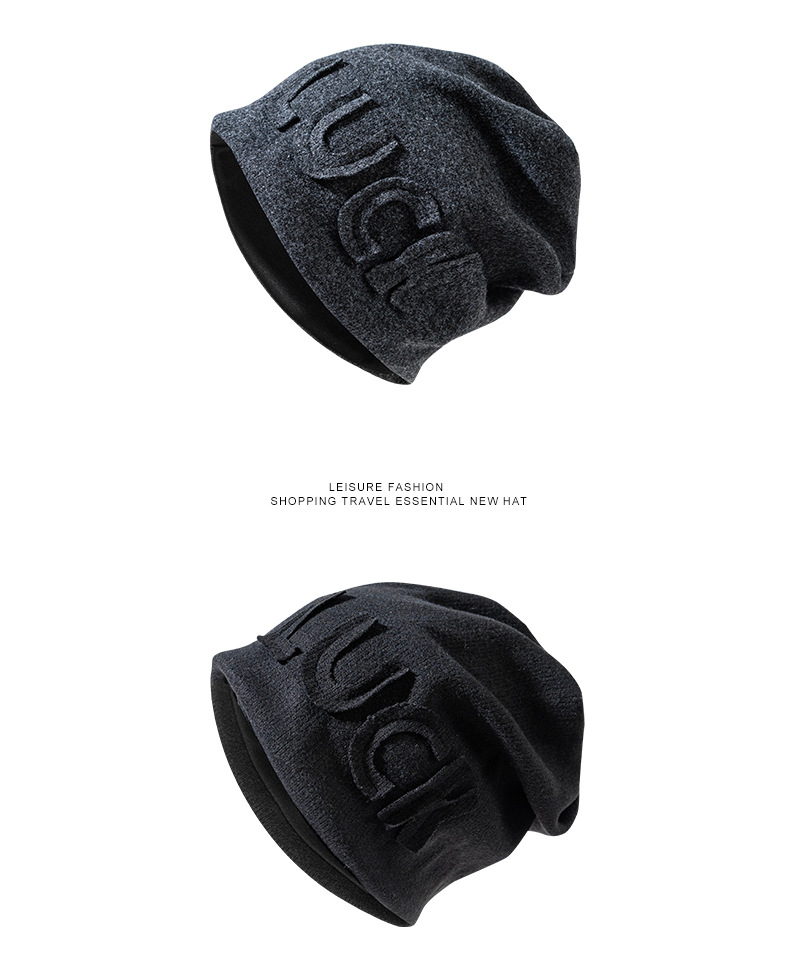 Frauen Y2K Rosa Kappe Herbst Gestickte Gestrickte Hut Weibliche Streetstyle Hip Hop Gestapelt Beanie Winter Außerhalb Männer Paar Kappen – Detail 40
