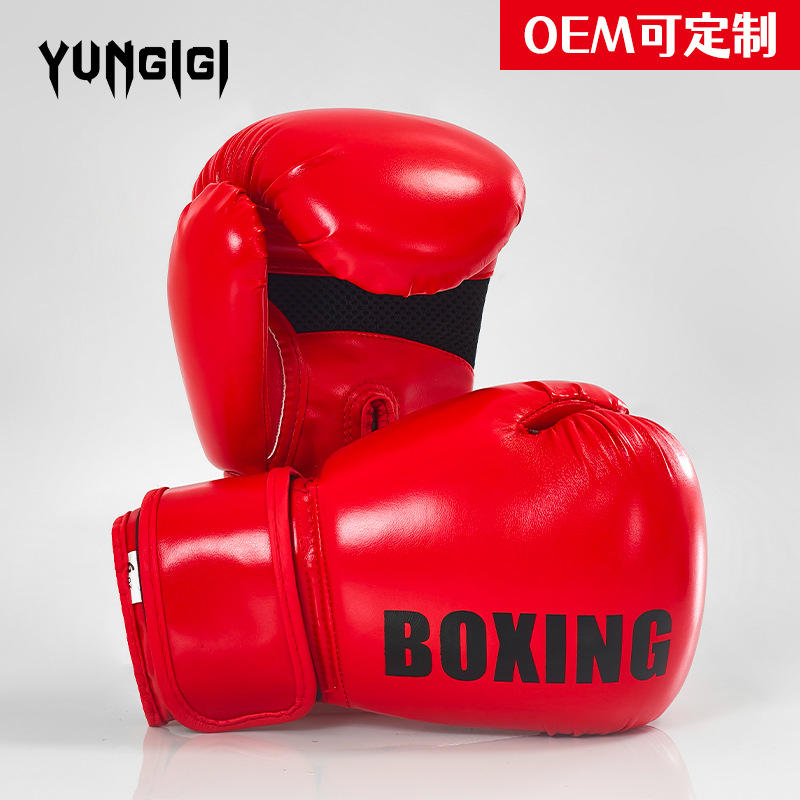 Boxing gloves for combat competitions, training for men and women, professional sanda training gloves, fighting equipment, punching bag protective gear