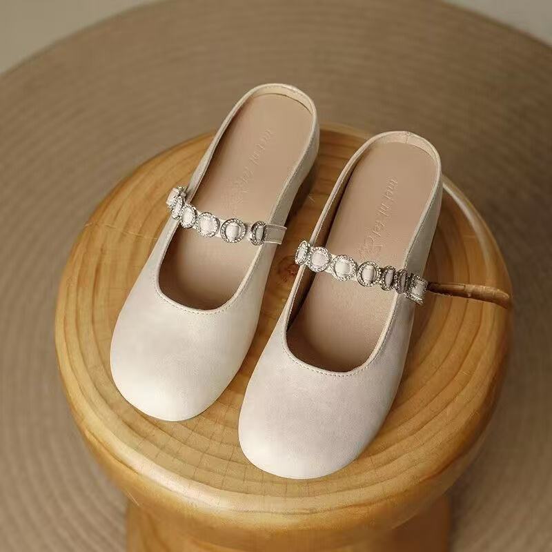 Zapatos de mujer de altura interior 2026 nuevos zapatos de verano de estilo exterior versátil Mary Jane