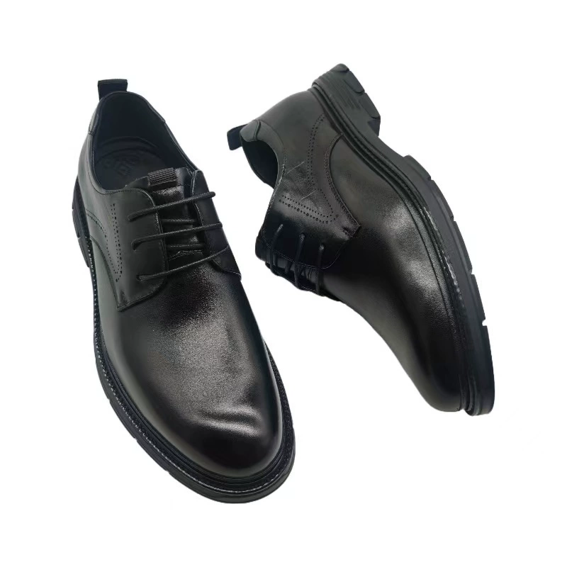 Высококачественная деловая мужская обувь на шнуровке Рабочая обувь Мужская кожаная обувь мужского производителя