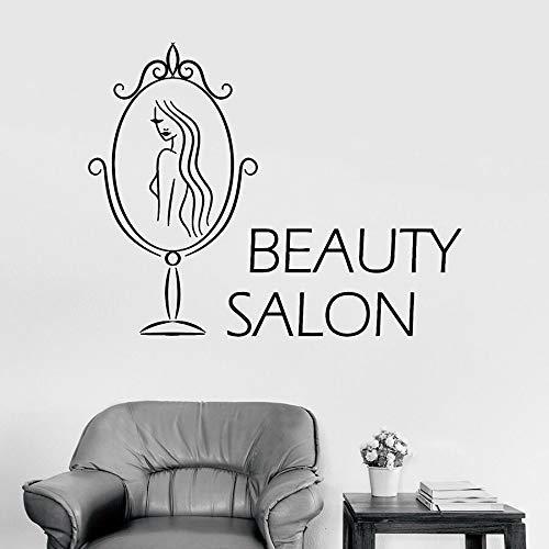 BEAUTY SALON 镜子贴花wall decor跨境亚马逊ebay速卖通DW14570