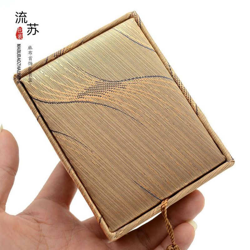 厂家直销复古高档流苏首饰盒珠宝包装玉器吊坠盒手链挂件吊坠盒礼|undefined