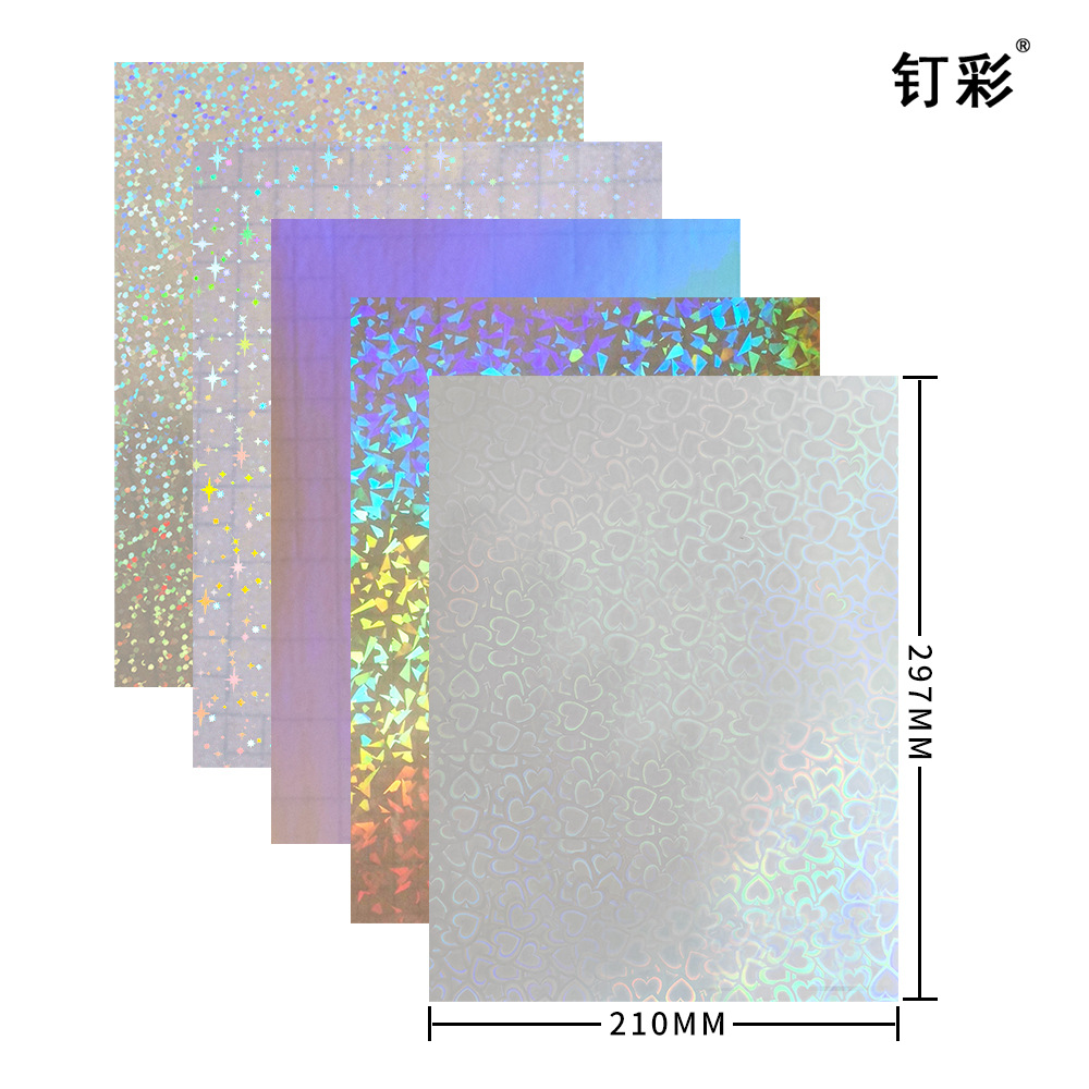 Bopp película protectora punto de tinta láser plano película de laminación en frío A4 autoadhesivo adhesivo láser pegatina foto