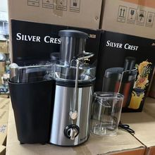 SILVER CREST juice machine大口径原汁机不锈钢水果榨汁机跨境