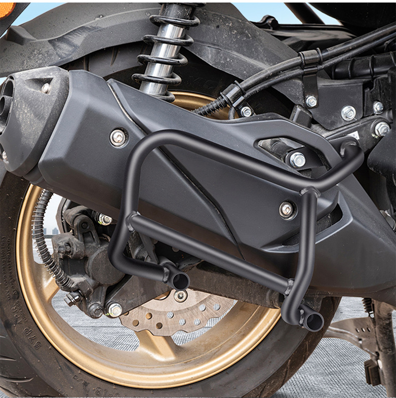 Suitable for 25 Skyhawk Tx150 Fully Enclosed Bumper Front and Rear Bumper Anti-Fall and Anti-Collision Protective Bar Modification Accessories